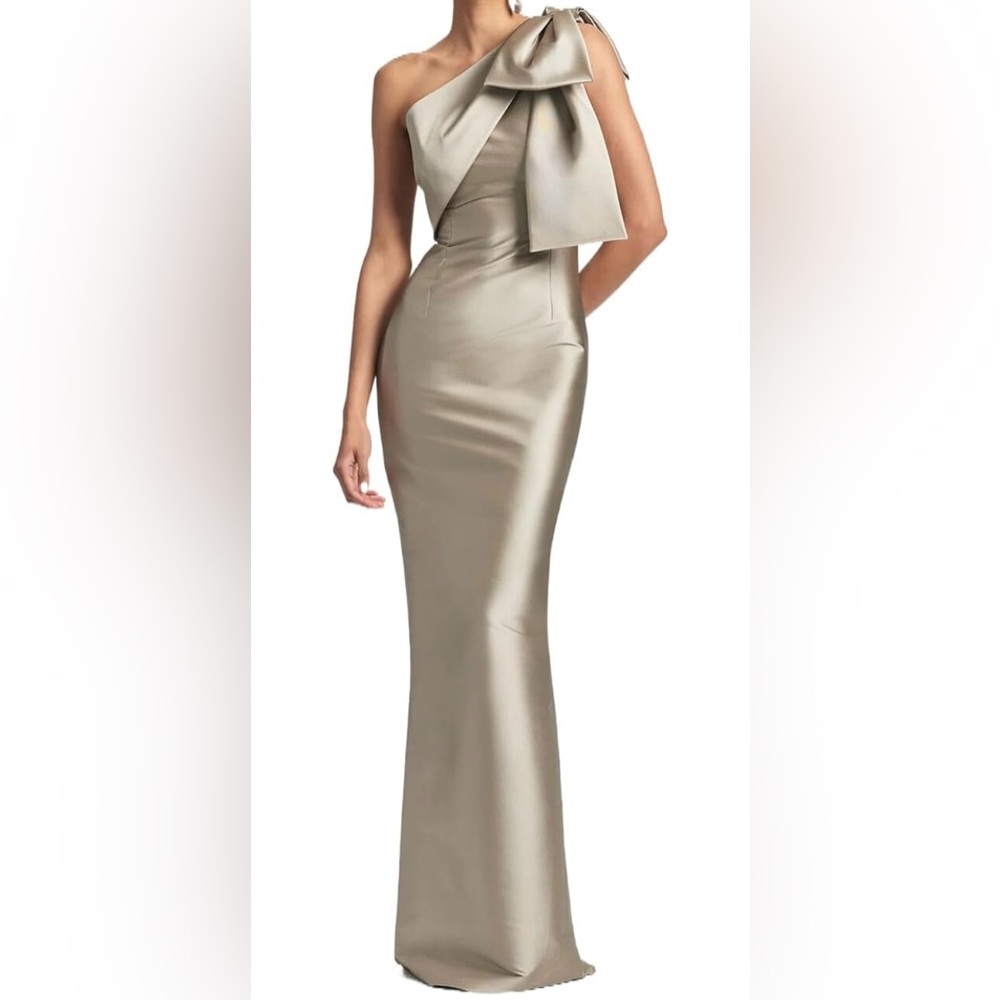 Satin Dress Long Gowns